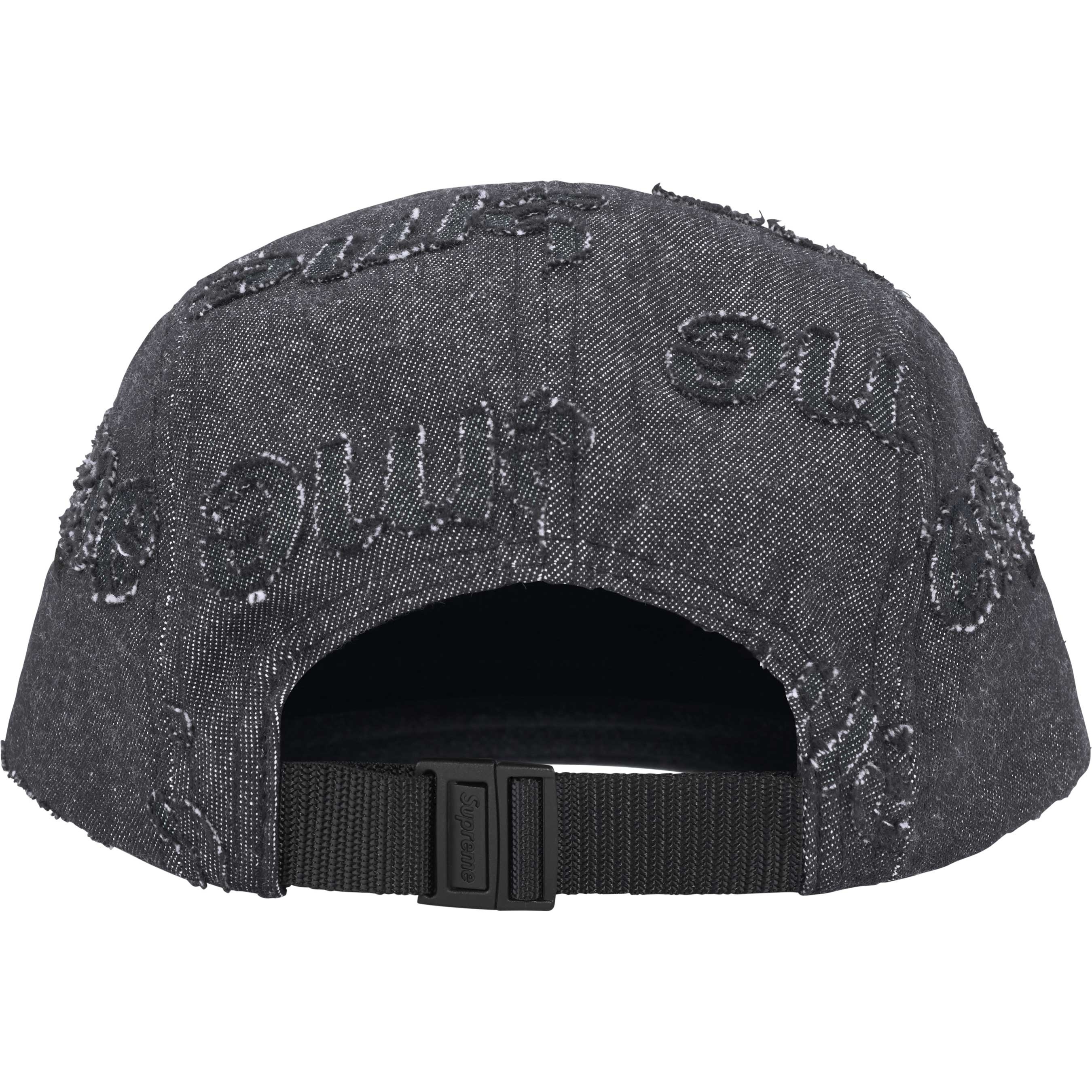 Lasered Denim Camp Cap view 3